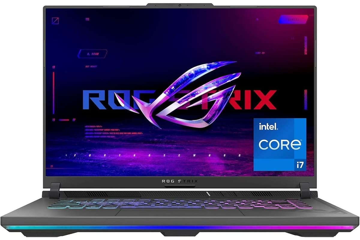 asus rog strix g16 g615lp front
