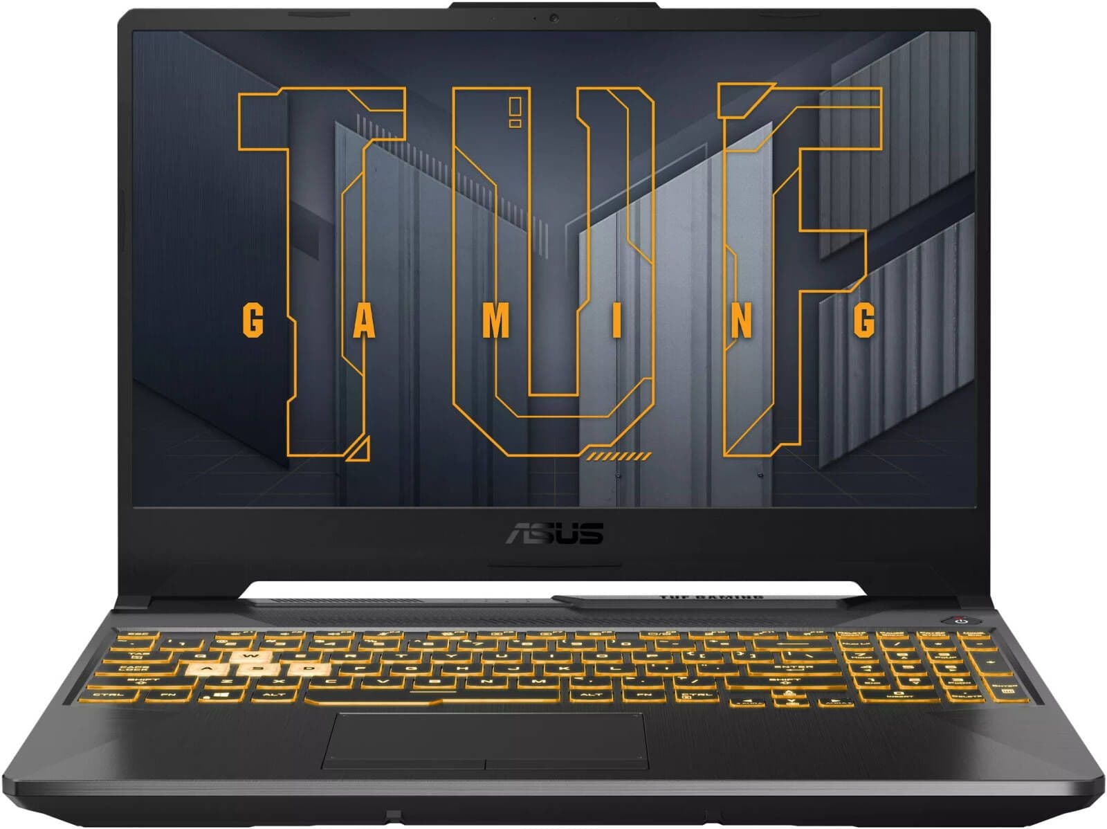 asus tuf gaming with rtx 3050 front